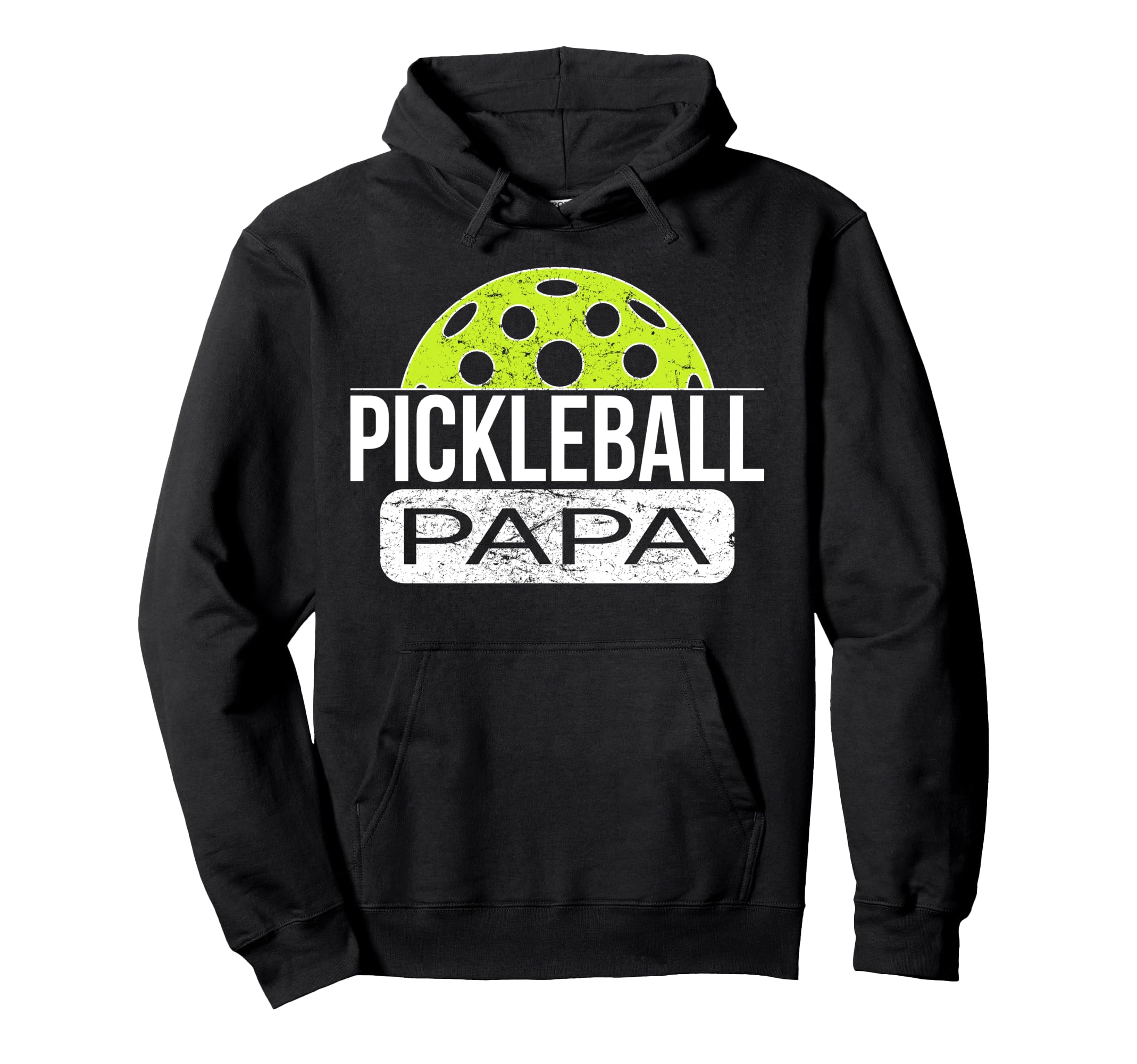 Pickleball Papa Game Day Player Tournament Hoodie - Novelty Apparel Unisex