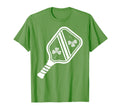 Funny Pickleball Paddles Shamrock Clover T-Shirt - Novelty Apparel Unisex